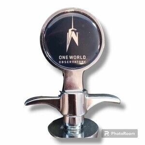 One World Observatory Stainless Wine Stopper